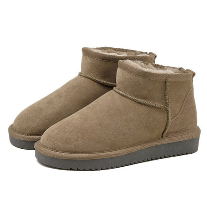 Luxe Suède wool shoes